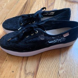 Black Lace Keds